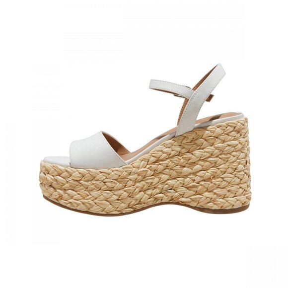 Universal Thread Alisha Platform Wedge Heels with Memory Foam Insole White 9.5M - Picture 8 of 10